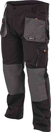 Штани робочі YATO, розмір L; 65%- поліестер, 35%- бавовна [10] Одесса