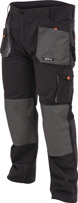 Штани робочі YATO, розмір L; 65%- поліестер, 35%- бавовна [10] Одесса - изображение 1