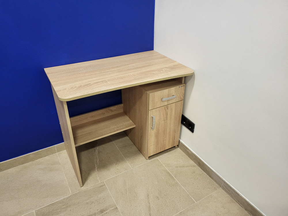 Письмовий стіл Ровесник, 89х55 см, Дуб Сонома Львів - фото 4