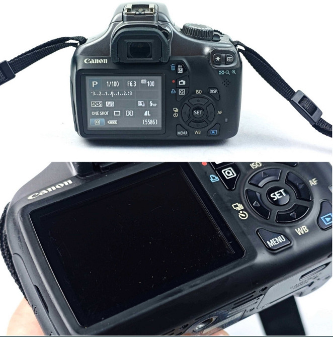 Дзеркальний фотоапарат Canon EOS 1100D KIT Киев - изображение 5