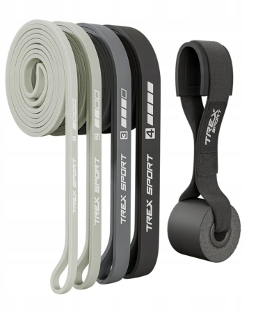 Набір резинок для фітнесу Trex Sport TX-004PB 4в1 2-41кг Киев