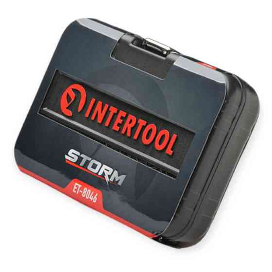 Набір інструменту 1/4" 46 шт, 4-14 мм з тріщ., подовжує., кардан, отв.-вороток, біти Storm Мукачево