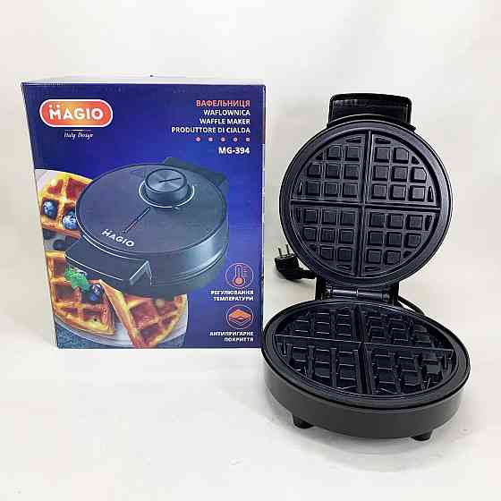 Вафельниця для приготування смачних вафель MAGIO, Хороша вафельниця для тонких вафель ST-94 Івано-Франківськ