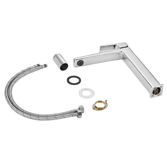 Змішувач латунний для раковини Lidz Orion 001FH високий (k25) LDORI001FHCRM48096 Chrome Київ