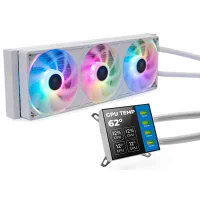 Система рідинного охолодження Vinga Storm White Вінниця