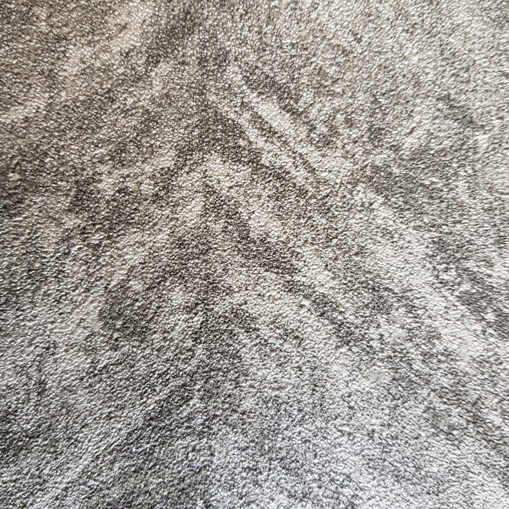 Шпалери вінілові на флізелін Rasch Linares 0.53х10 смуги ялинкою ефект потертості сірі з сріблом 617528 Київ - фото 3