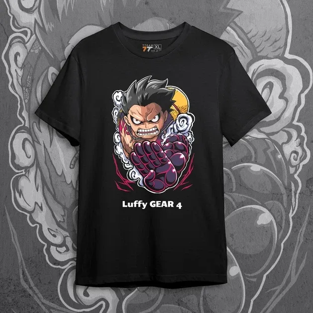 Футболка для подростка мальчика с принтом Ван Пис Луффі Гір 4 Размер 160 Anime10027 Днепр - изображение 1