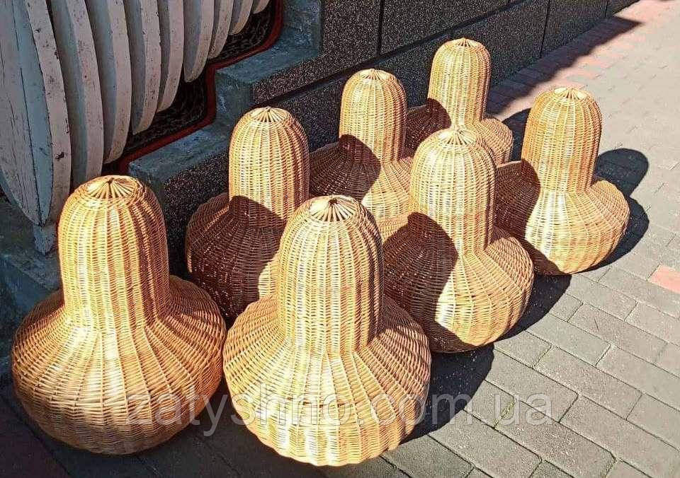 Светильник плетеный из лозы фигурный Киев - изображение 2
