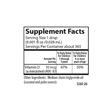 Вітамін Д3 для дітей (Kid's Super Daily D3) 400 МО 10.3 мл Київ - фото 2