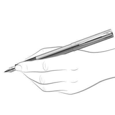 Ручка пір'яна Waterman ALLURE Chrome CT FP F (13 314) Вінниця - фото 5