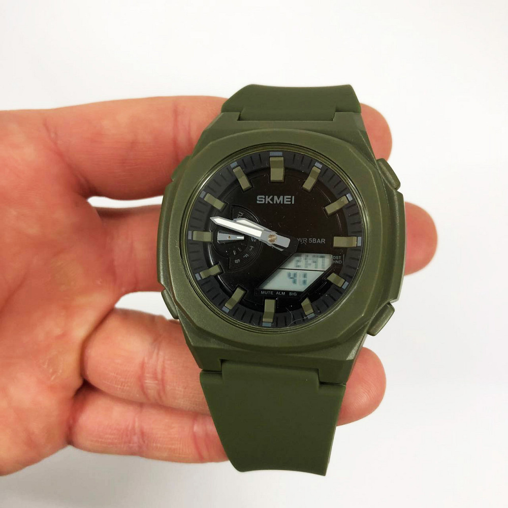 Водонепроницаемые наручные часы для мужчин, Часы рыбака охотника Стильные тактические для мужчин XV-44 Львов - изображение 6