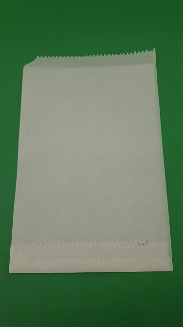 Жиростойкий пакет паперовий 14*23 Білий (1000 шт) Харків - фото 2