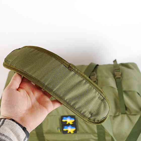 Сумка тактична Kiborg Military bag 130L Оlive. Транспортна сумка військова, армійська сумка на 130 літрів Київ