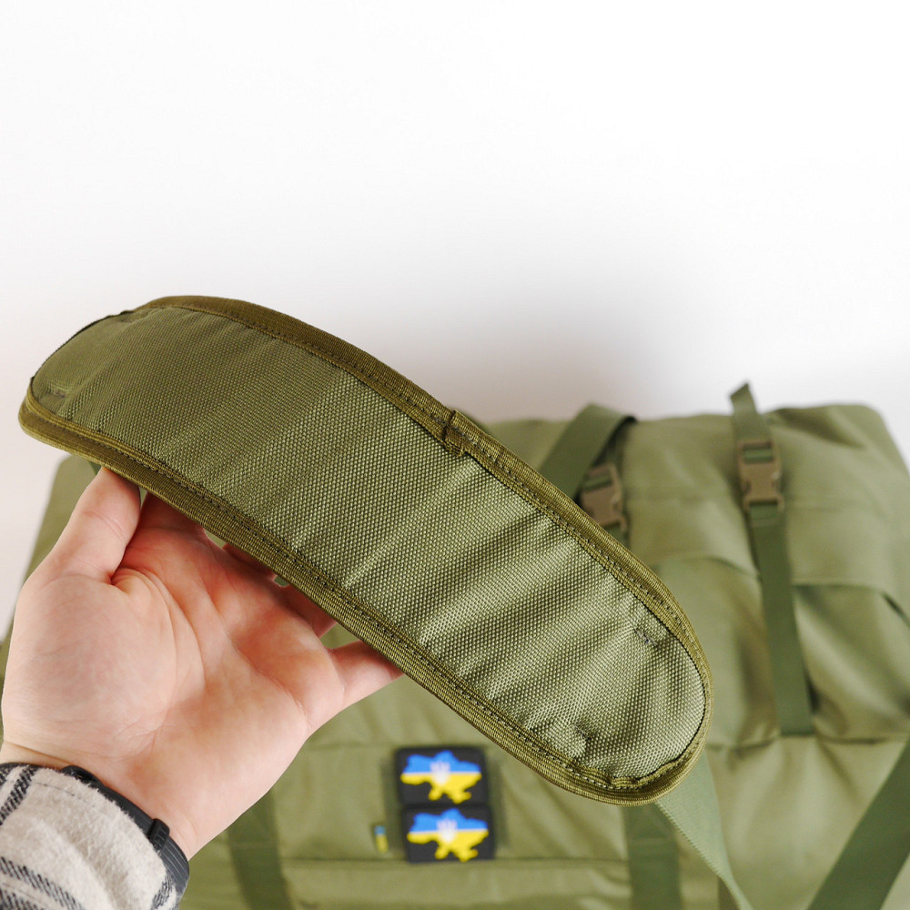 Сумка тактична Kiborg Military bag 130L Оlive. Транспортна сумка військова, армійська сумка на 130 літрів Київ - фото 6