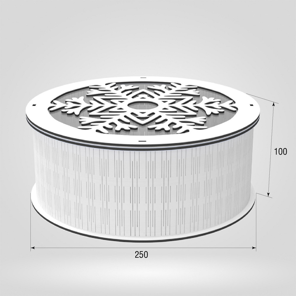 Подарункова коробка EKOSTAR d250 h100 Київ - фото 3