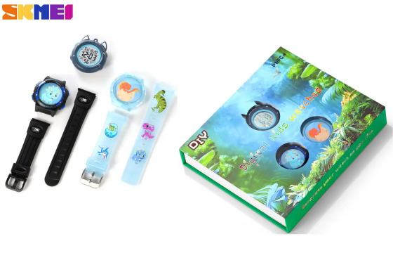 Дитячий наручний годинник для хлопчиків Skmei 2236 kids Diy Вінниця