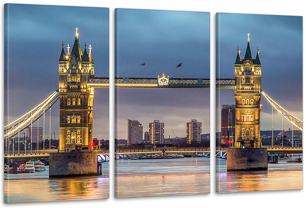 Модульная картина Ночной Лондон Art-28_3А Киев - изображение 1