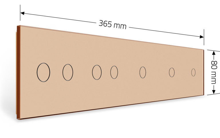 LIVOLO Рамка 5-постова для трьох 1-сенсорних та двох 2-сенсорних вимикачів (1-1-1-2-2) LIVOLO, Коломыя - изображение 4
