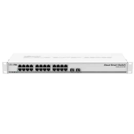 Комутатор MikroTik CSS326-24G-2S+RM (24x1G, 2xSFP+, SwOS) ( керований ) Харьков