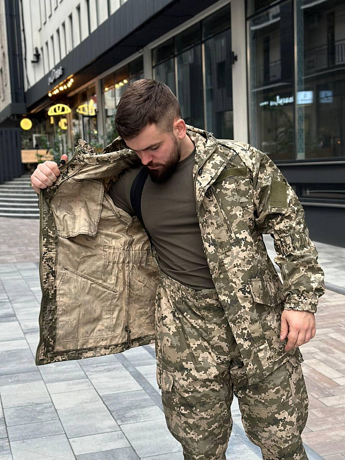 Військовий чоловічий костюм Гірка  ріп стоп піксельна чоловіча літня форма гірка Львів - фото 7