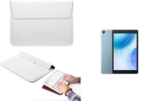 Чехол-конверт VitoCase для Blackview Tab 50, с функцией подставки для планшета Белый Киев
