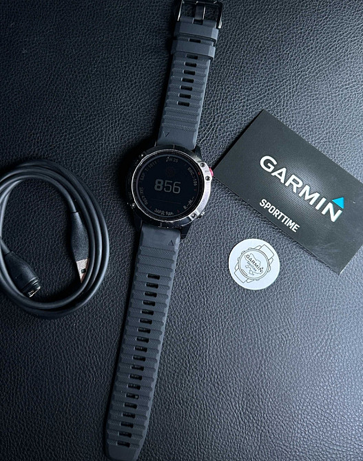 Смарт -Часы Garmin Fenix 6 Pro Solar Киев - изображение 1
