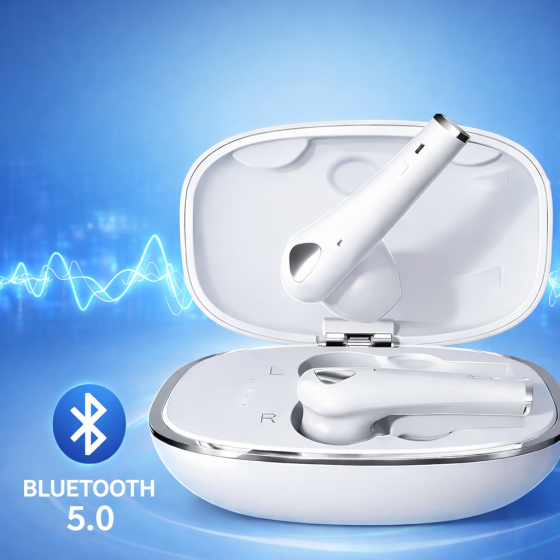 Bluetooth-навушники VEN-DENS Бездротові навушники Bluetooth 5.0, 32 години в режимі очікування – надзвичайно глибокі баси Київ