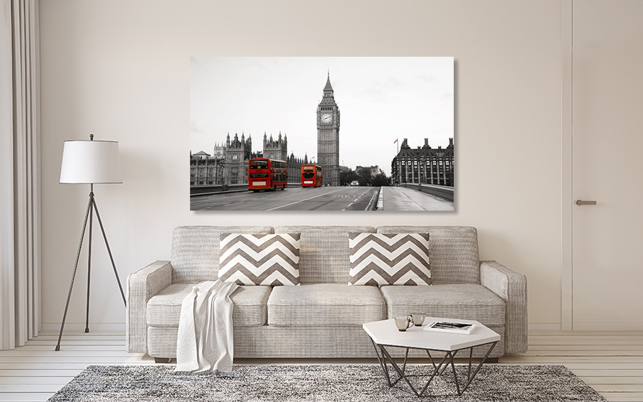 Картина полотно у вітальню/ спальню Лондон MLP_138 Київ - фото 2
