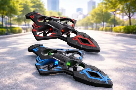 Радиоуправляемый игрушечный дрон L29 с LED-подсветкой, вращение 360°, летающий дрон для трюков Коломыя