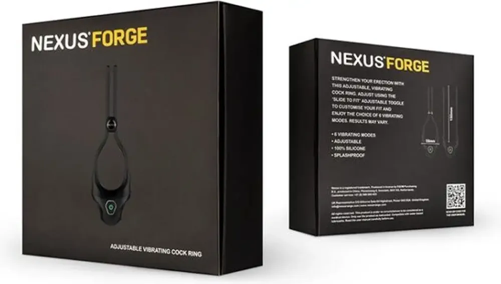 Ерекційне віброкільце-ласо Nexus FORGE Vibrating, 6 режимів Львів - фото 10