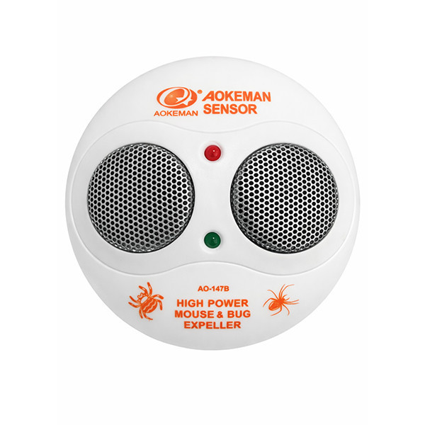Відлякувач тарганів і гризунів 2 в 1: електромагнітний і ультразвуковий AO-147B Дніпро - фото 1