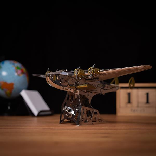 Колекційна модель-конструктор Metal Time Splashing Dreamer Боїнг-314 механічний (MT053) Харків - фото 3