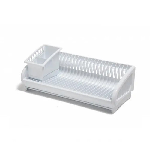 Сушарка для посуду Lamela білий мармур 47,5х22х20 см Одеса - фото 1