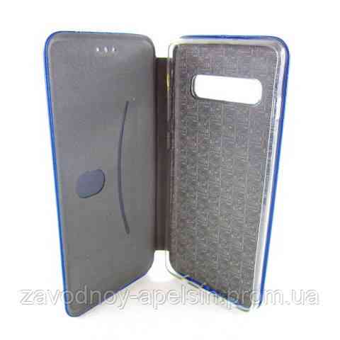 Чехол книжка Samsung G975 S10 Plus S10+ Подставка (коричневый) Одесса