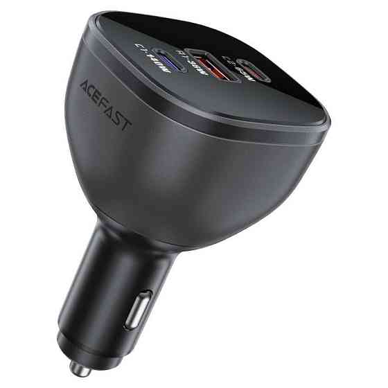 Автомобільний зарядний пристрій ACEFAST B14 165W (2*USB-C+USB-A) 3-port car charger Black Київ