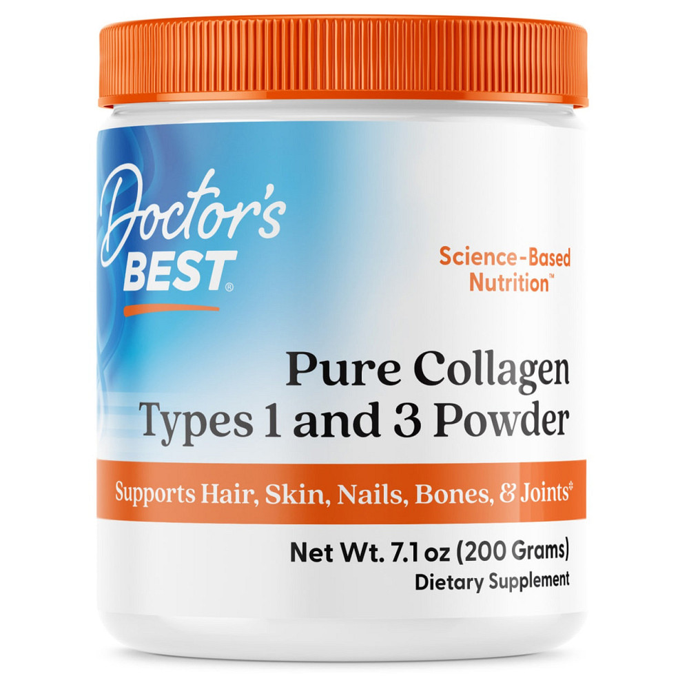 Колаген тип 1 і 3 Doctor's Best Collagen 200 г Київ - фото 1