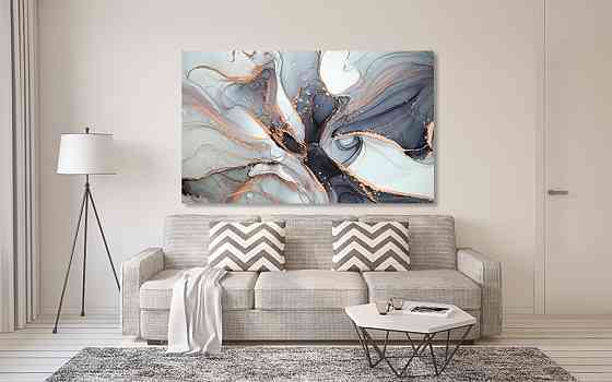 Картина полотно у вітальню / спальню   Флю-Арт   MLP_268 ( 60х30см ) 80х160см Київ