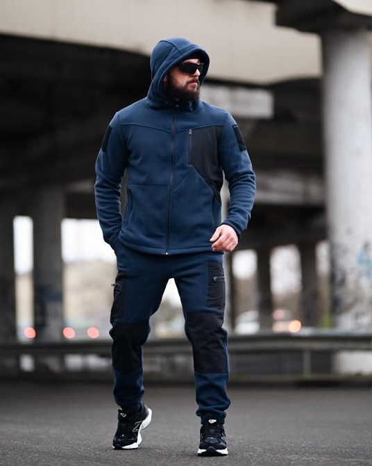 Флісовий спортивний тактичний костюм TARANTUL синій ДСНС ТР6550 Одеса - фото 10