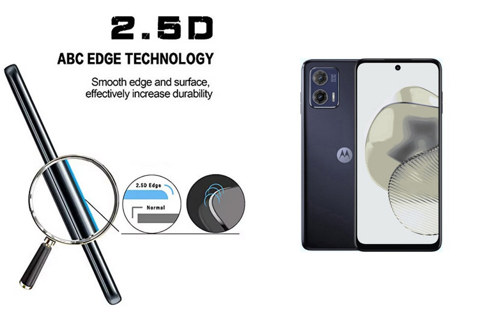 Защитное стекло ArmorGlass для Motorola Moto G73, Moto G73 5G – устойчивое к царапинам и ударам Киев - изображение 2
