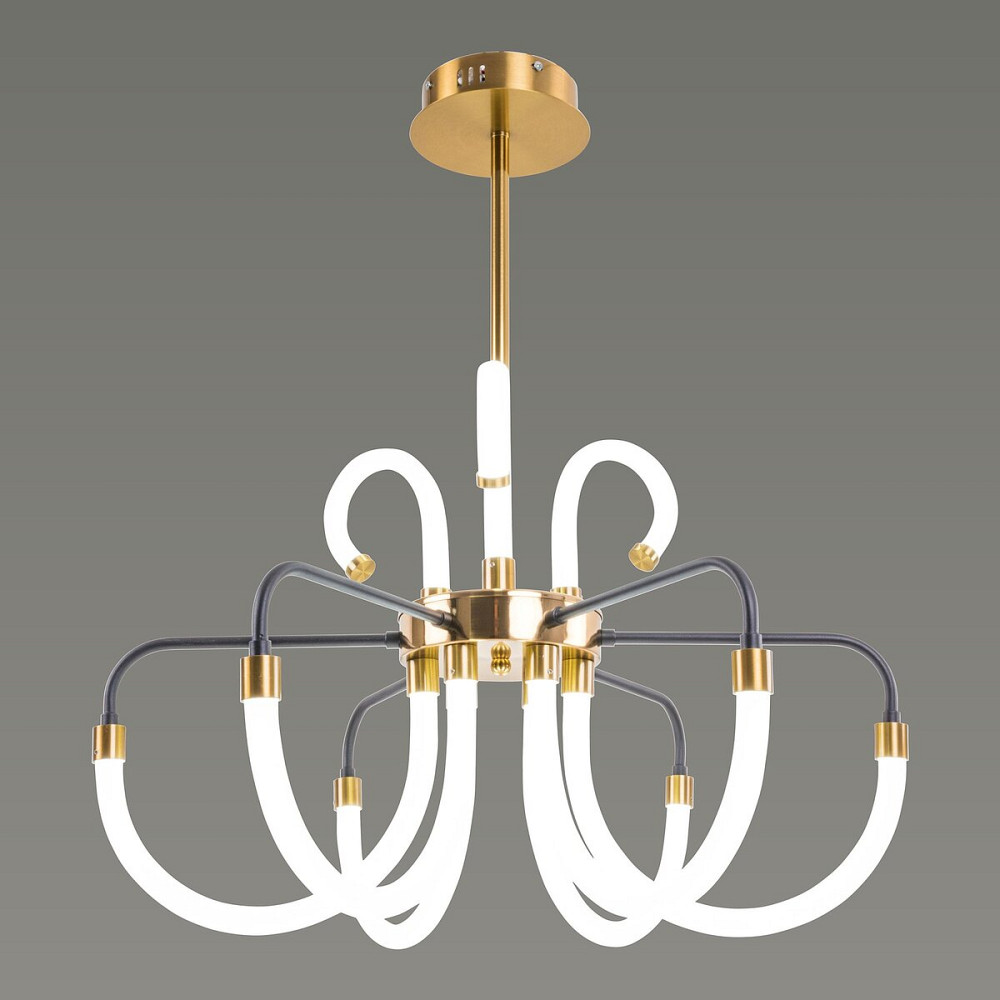 SIRIUS Світлодіодна акрилова люстра Sirius N 3909-6 87W Коломия - фото 6