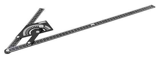 Угломер-квадрант MASTERTOOL 500х230 мм 30-3530 Ровно