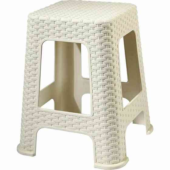 Табурет ротанг большой 378х378х455мм (разные цвета) Харьков