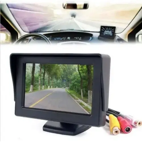 Дисплей LCD 4.3'' для двух камер 043  разрешение  320*240, монитор для камеры Одесса - изображение 1