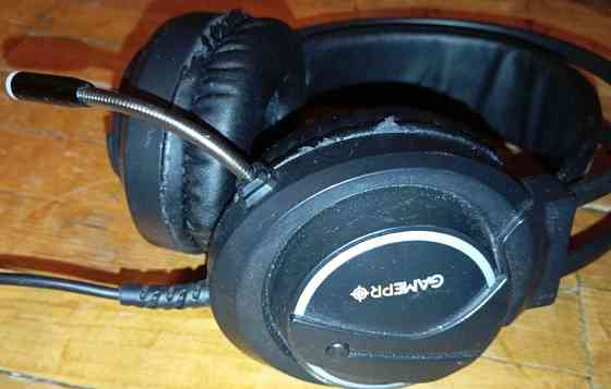 Ігрові навушники з мікрофоном і підсвіткою. Київ