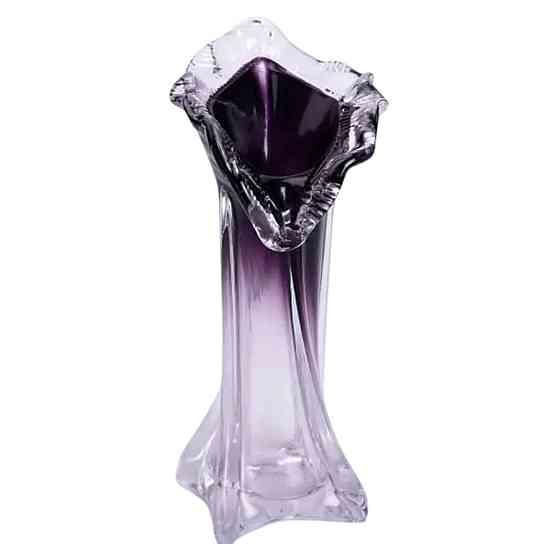 Yiwu Ваза для квітів 22 см декоративна ваза для букета 200 мл Фіолетова HP-9-8 Киев