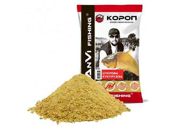 Принада для лову риби Короп Цукрова кукурудза 1кг ТМ ANVI-FISHING   Solmir Solmir Solmir Київ