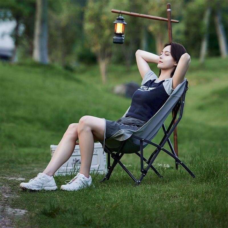 Складаний туристичний стілець Naturehike CNK23JU0001 (Темно-зелений) Київ - фото 4