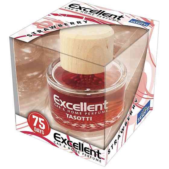 Ароматизатор для авто спрей-пробка "Excellent" Strawberry (Полуниця) 60мл Tasotti Київ