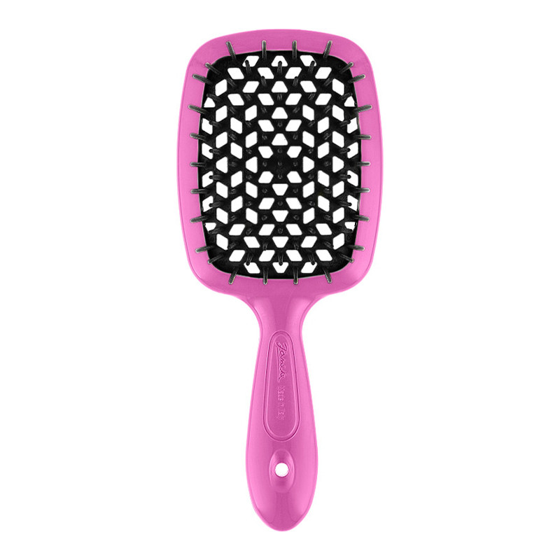 Щетка для волос розовый с черным SMALL SUPER BRUSH Janeke Киев - изображение 2