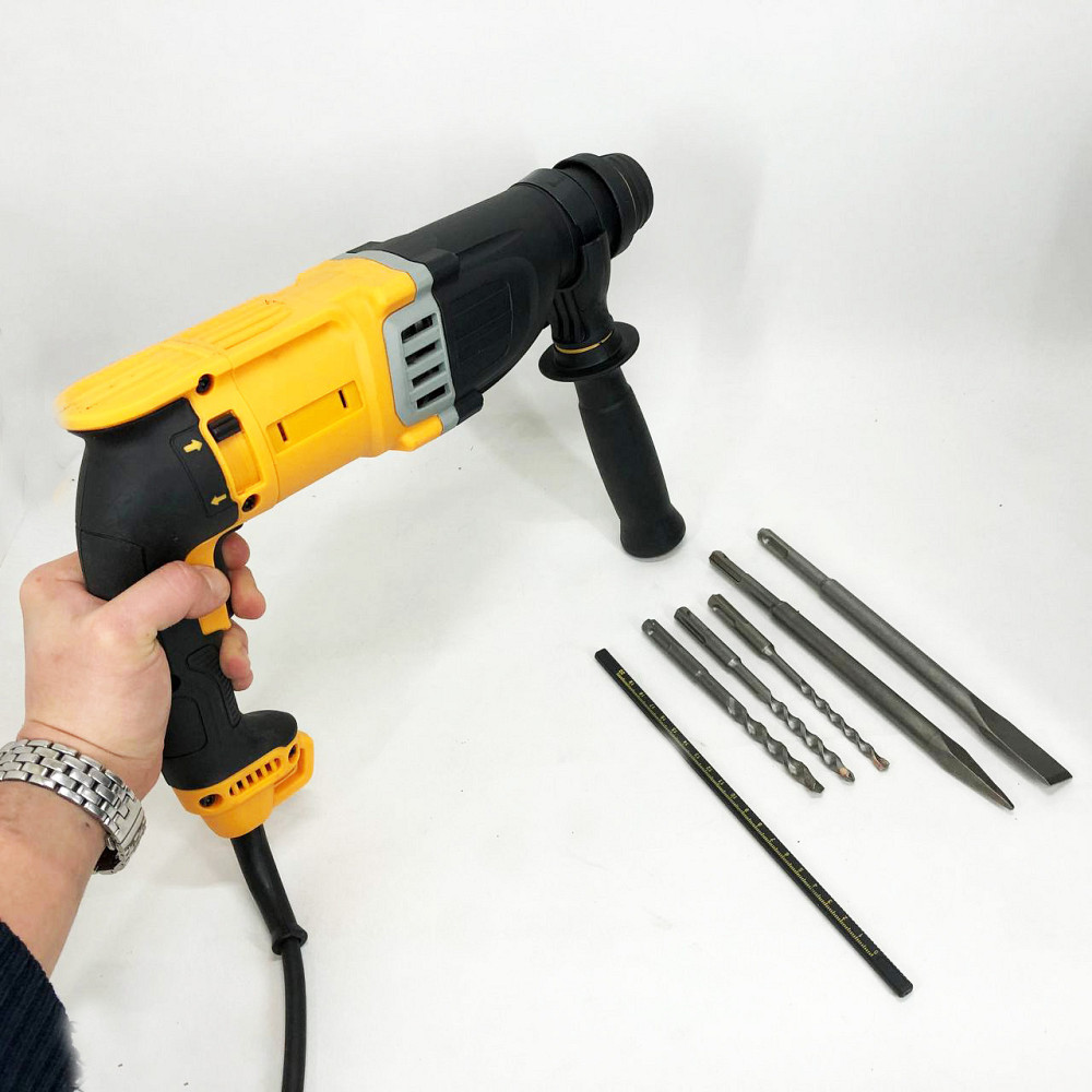 Перфоратор для професіоналів 600 Вт, Перфоратор для роботи в для роботи з каменю, ZV-292 Дротовий перфоратор Київ - фото 10